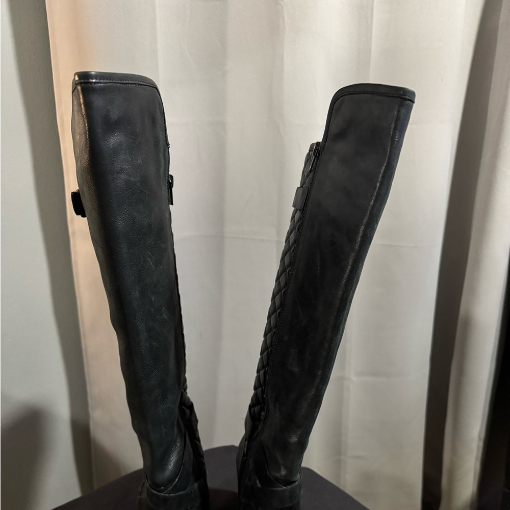 Lucky Brand Black Tall Knee Boots